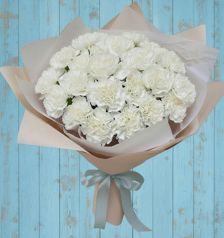 Букет цветов из: Гвоздики в Новые Лапсары