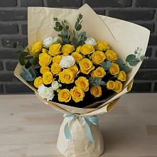 Букет цветов из:  Розы в Новые Лапсары