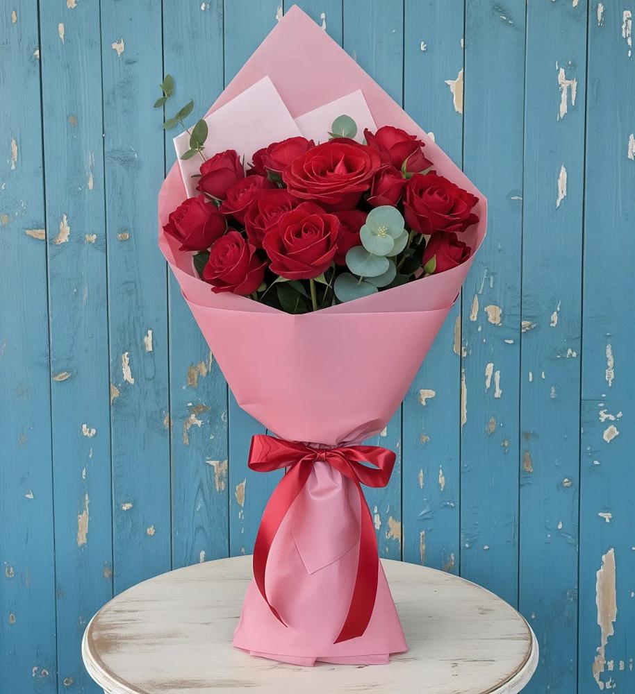 Букет цветов из: Розы в Новые Лапсары