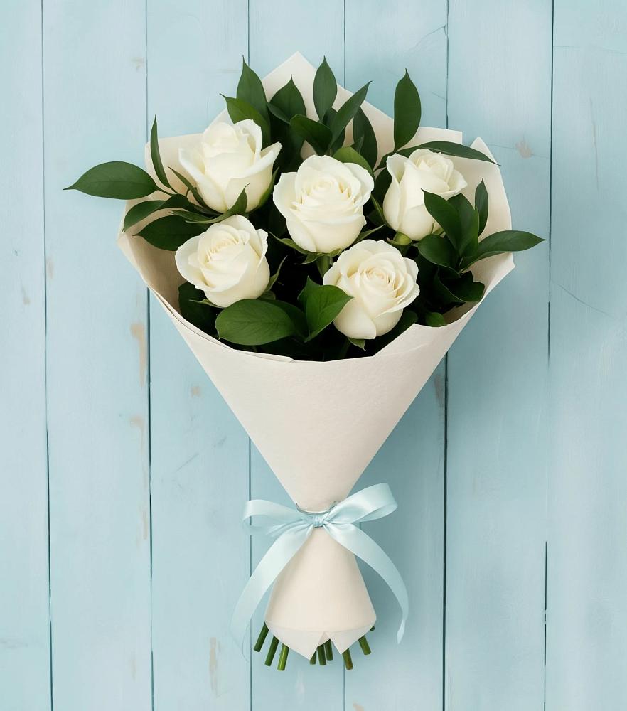 Букет цветов из: Розы в Новые Лапсары