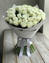 Букет 35 Белых роз #REPLACE_PRED# Новые Лапсары