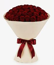 Букет 101 Бордовая роза Блэк Бакарра в Новые Лапсары