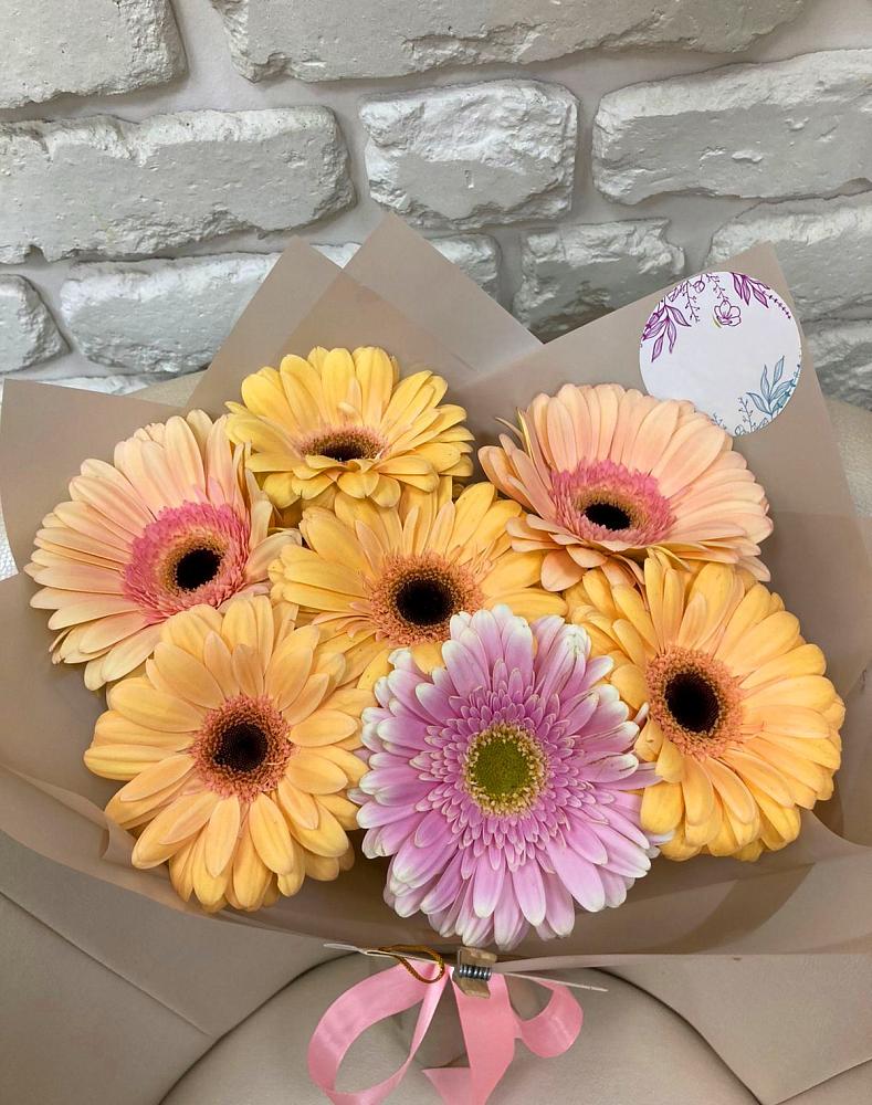 Букет цветов из: Герберы в Новые Лапсары