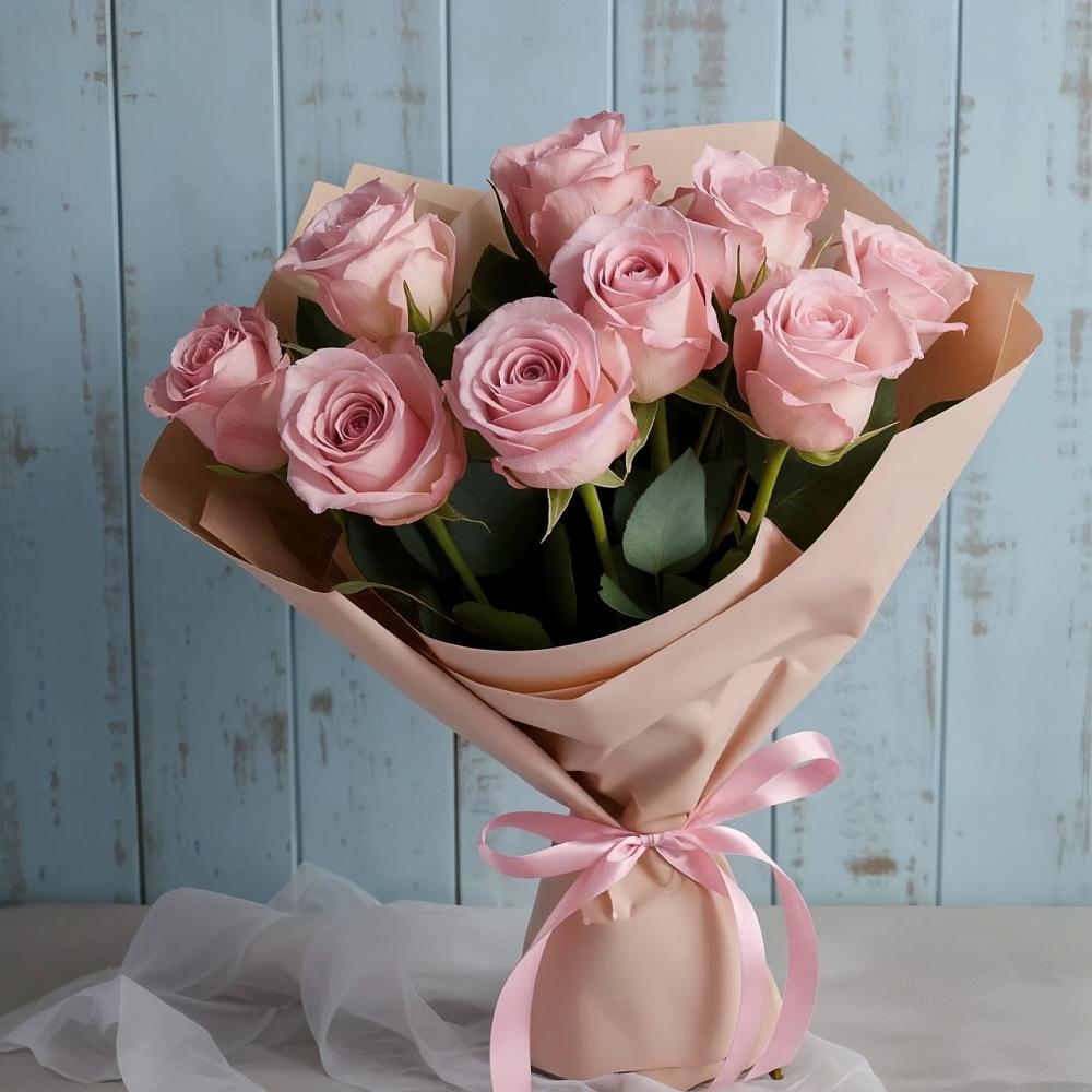 Букет цветов из: Розы в Новые Лапсары