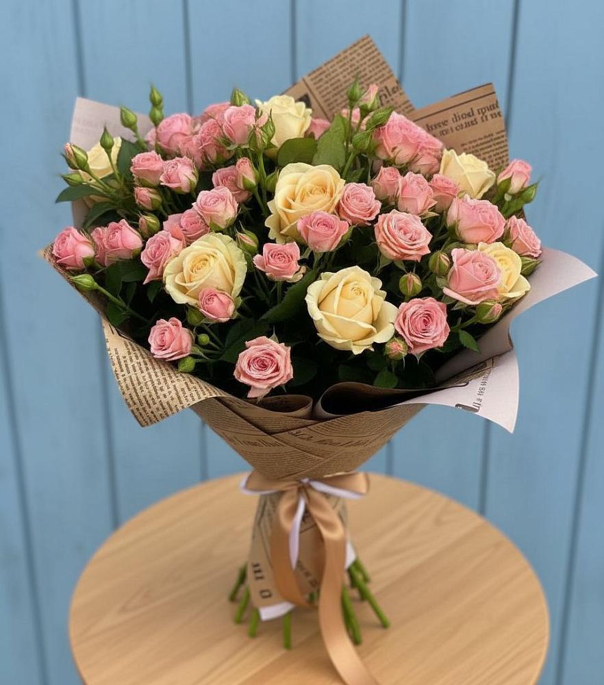 Букет цветов из: Розы в Новые Лапсары