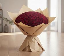 Букет 101 Красная роза #REPLACE_PRED# Новые Лапсары
