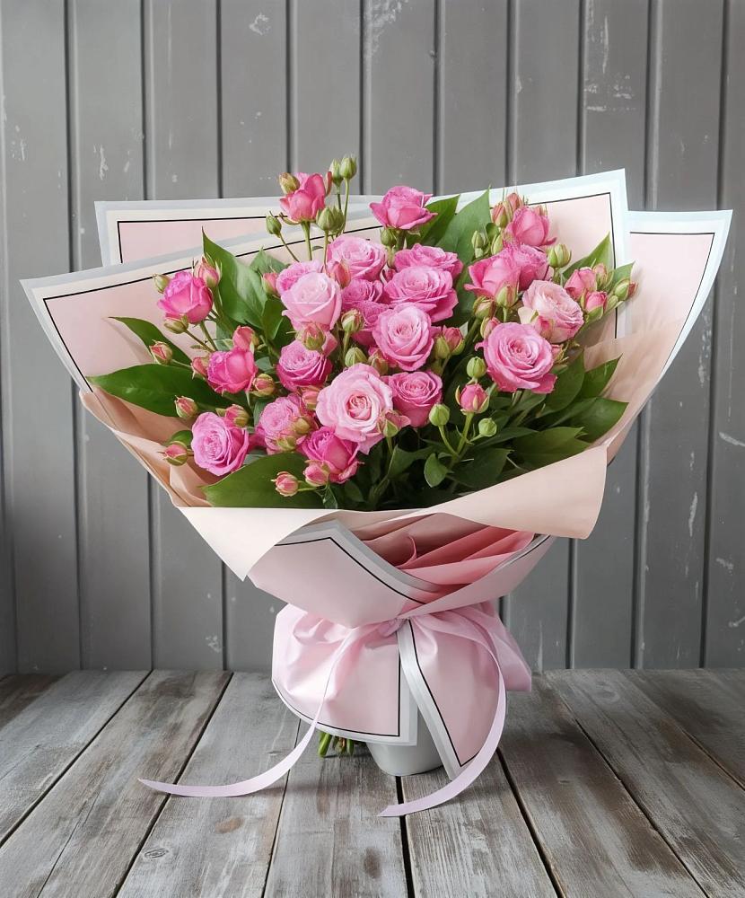 Букет Розовый кустик в Новые Лапсары