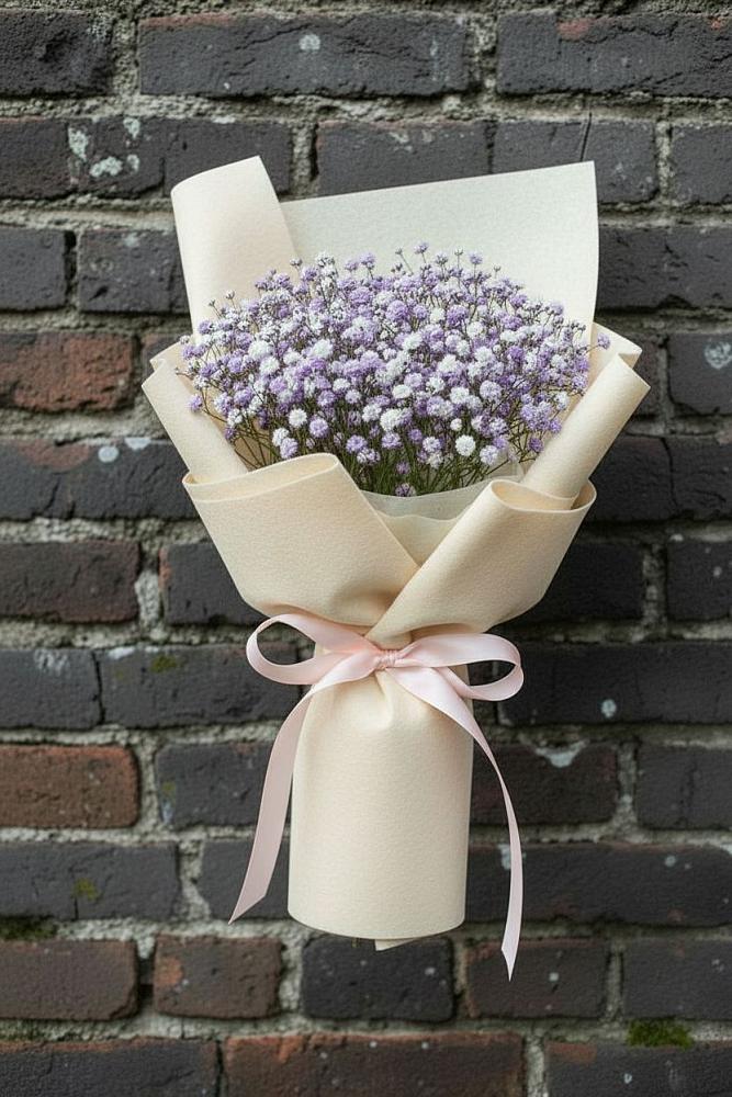 Букет цветов из: Гипсофила в Новые Лапсары