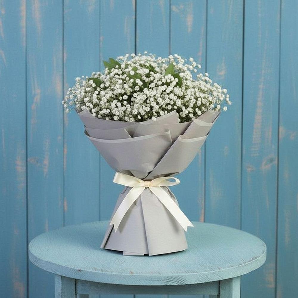 Букет цветов из: Гипсофила в Новые Лапсары