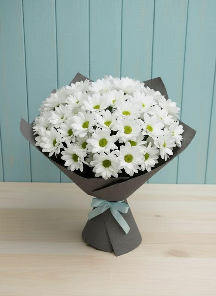 Букет цветов из: Хризантемы в Новые Лапсары