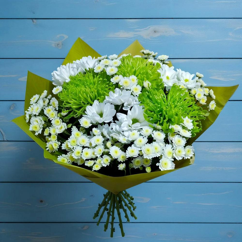 Букет цветов из: Хризантемы в Новые Лапсары