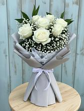 Букет цветов из:  Розы в Новые Лапсары