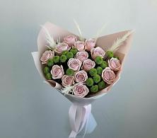 Букет цветов из:  Розы и Хризантемы в Новые Лапсары