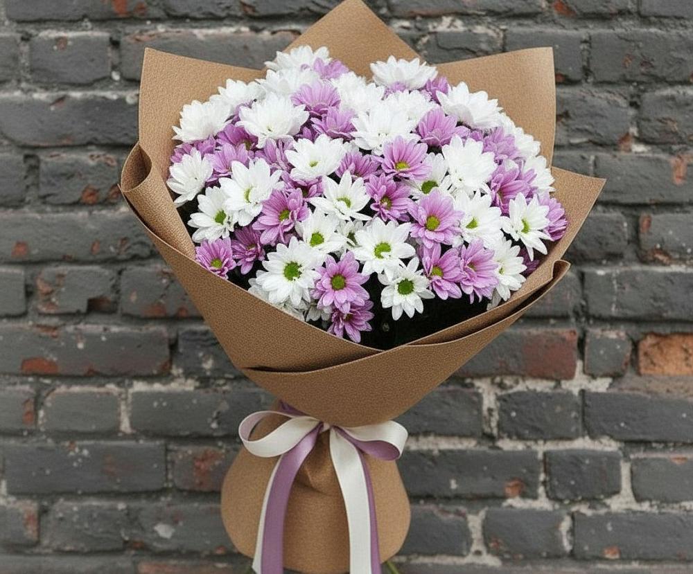 Букет цветов из: Хризантемы в Новые Лапсары