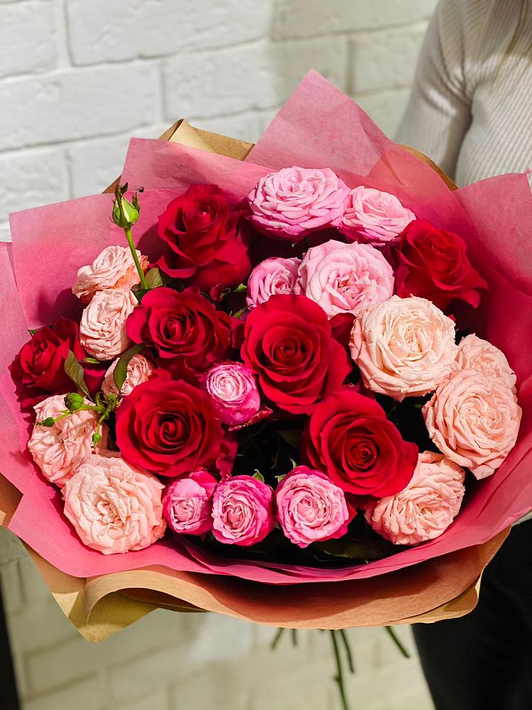 Букет цветов из: Розы в Новые Лапсары