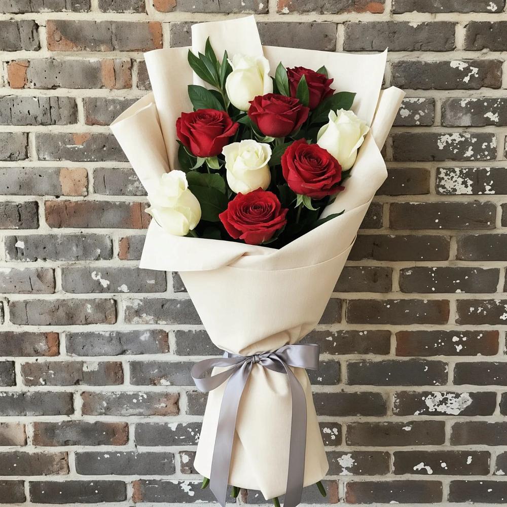 Букет цветов из: Розы в Новые Лапсары