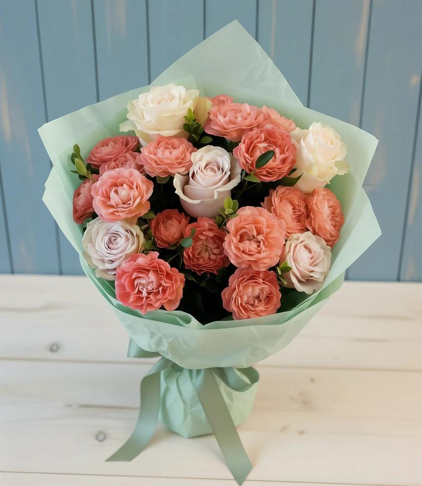 Букет цветов из: Розы в Новые Лапсары