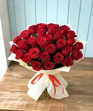 Букет 29 Красных роз в Новые Лапсары