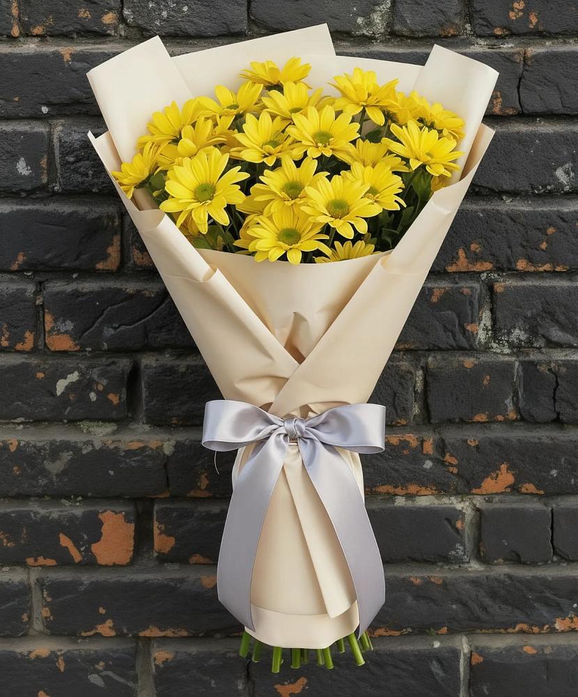 Букет цветов из: Хризантемы в Новые Лапсары
