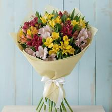 Букет цветов из:  Альстромерии #REPLACE_PRED# Новые Лапсары