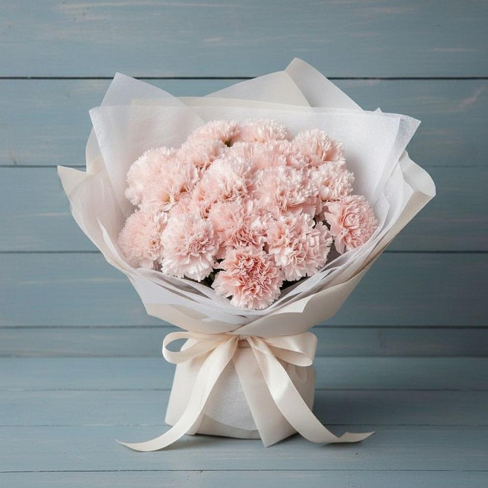 Букет цветов из: Гвоздики в Новые Лапсары