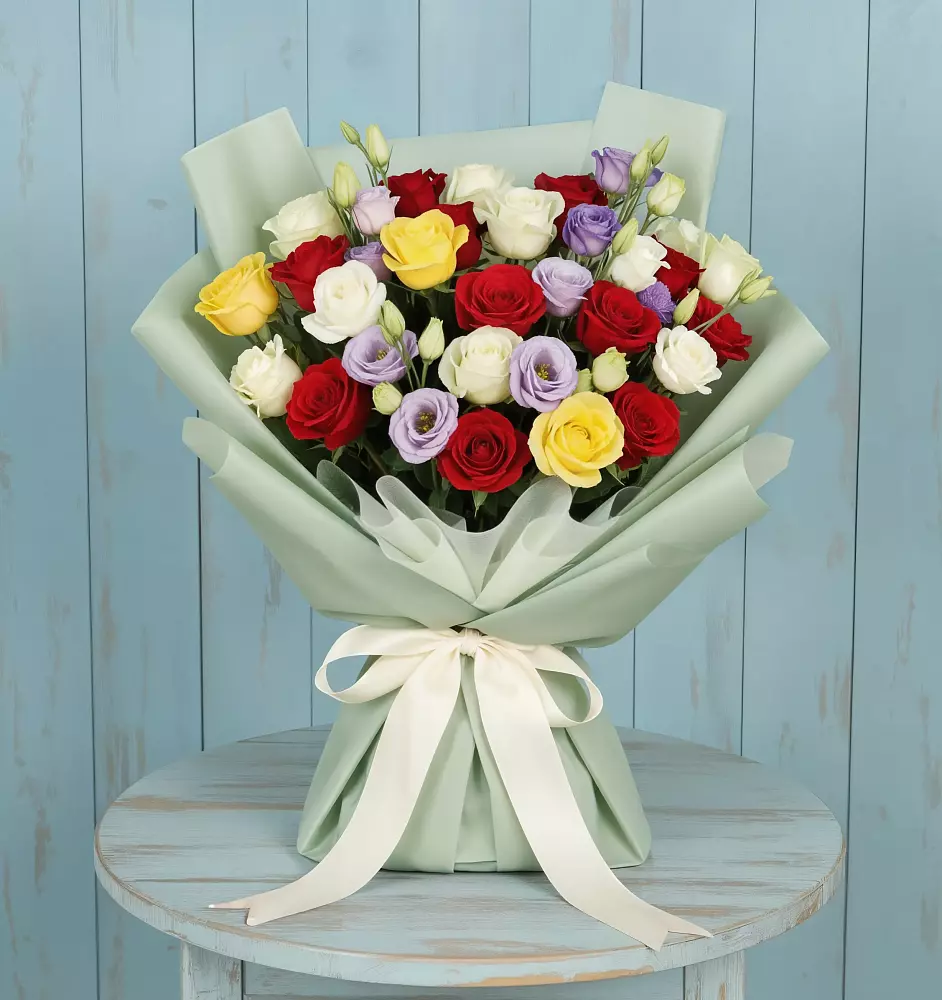 Букет цветов из: Розы в Новые Лапсары