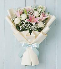 Букет цветов из:  Лилии в Новые Лапсары