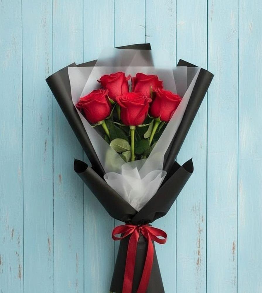 Букет цветов из: Розы в Новые Лапсары